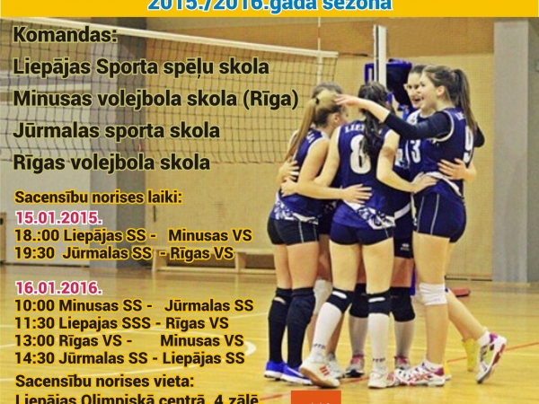 Norisināsies Latvijas Jaunatnes volejbola čempionāts meitenēm